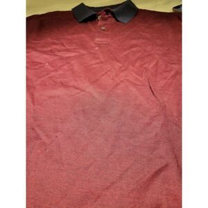 Rodd & Gunn Men Medium M Polo Sports Fit‎ Maroon Red Golf Collared Short Sleeve